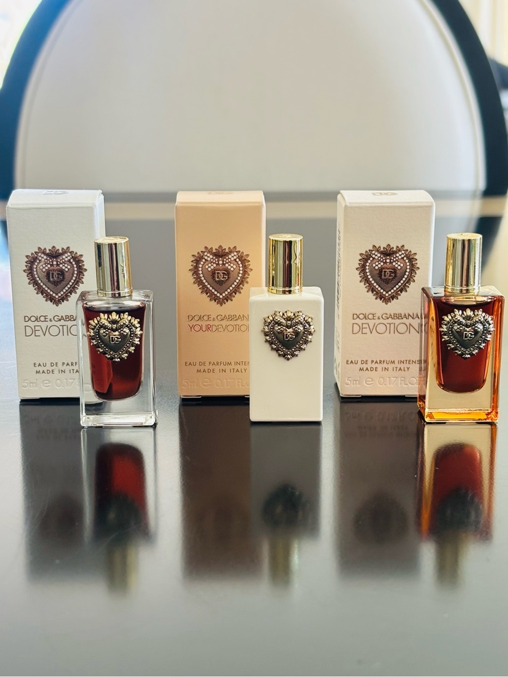 Dolce & Gabbana Miniature Devotion 3 Piece Fragrance Discovery Set